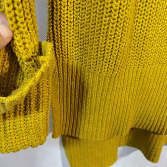 Ruby Moon Oversized Heavy Knit Tunic Sweater Shirt Top Casual Women Size Small - Picture 4 of 7